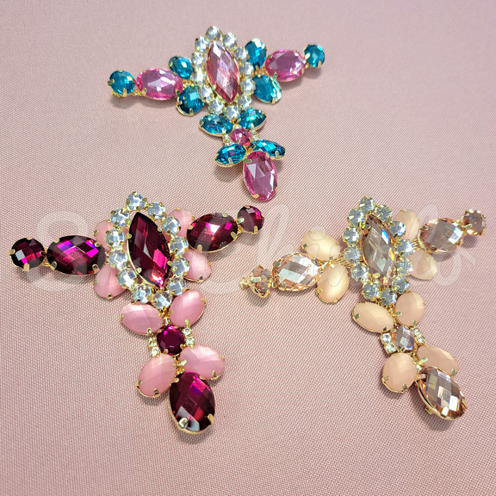 Cabedal Tamara, Banhado, Rebite, Rose Gold/Rose Gold Jateado