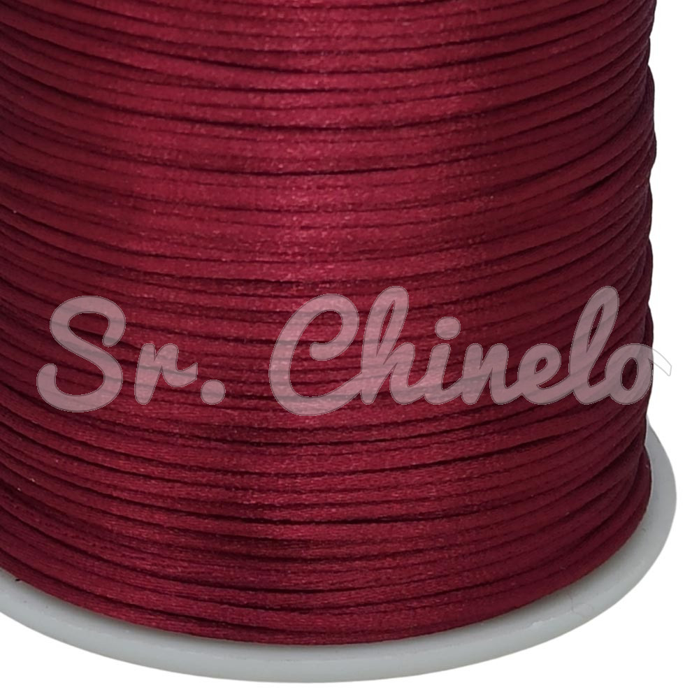 Fio de Seda, 1mm, Vinho