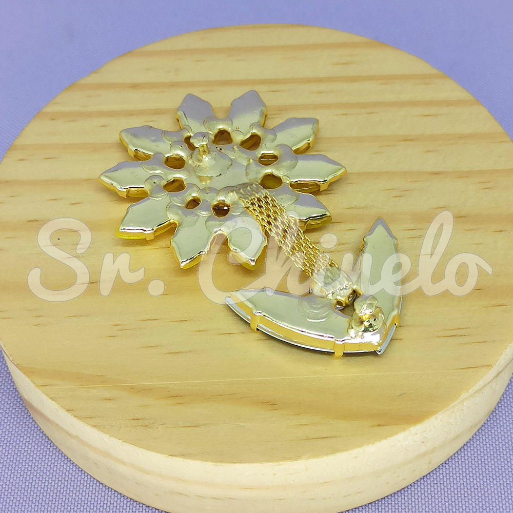 Cabedal Girassol, Banhado, Rebite, Laranja Drusa