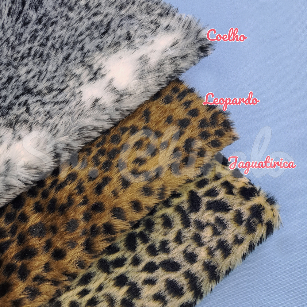 Pelúcia Reality, Estampado Jaguatirica