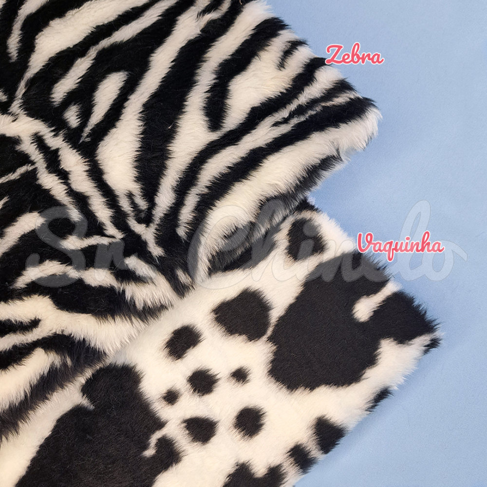 Pelúcia Reality, Estampado Vaquinha