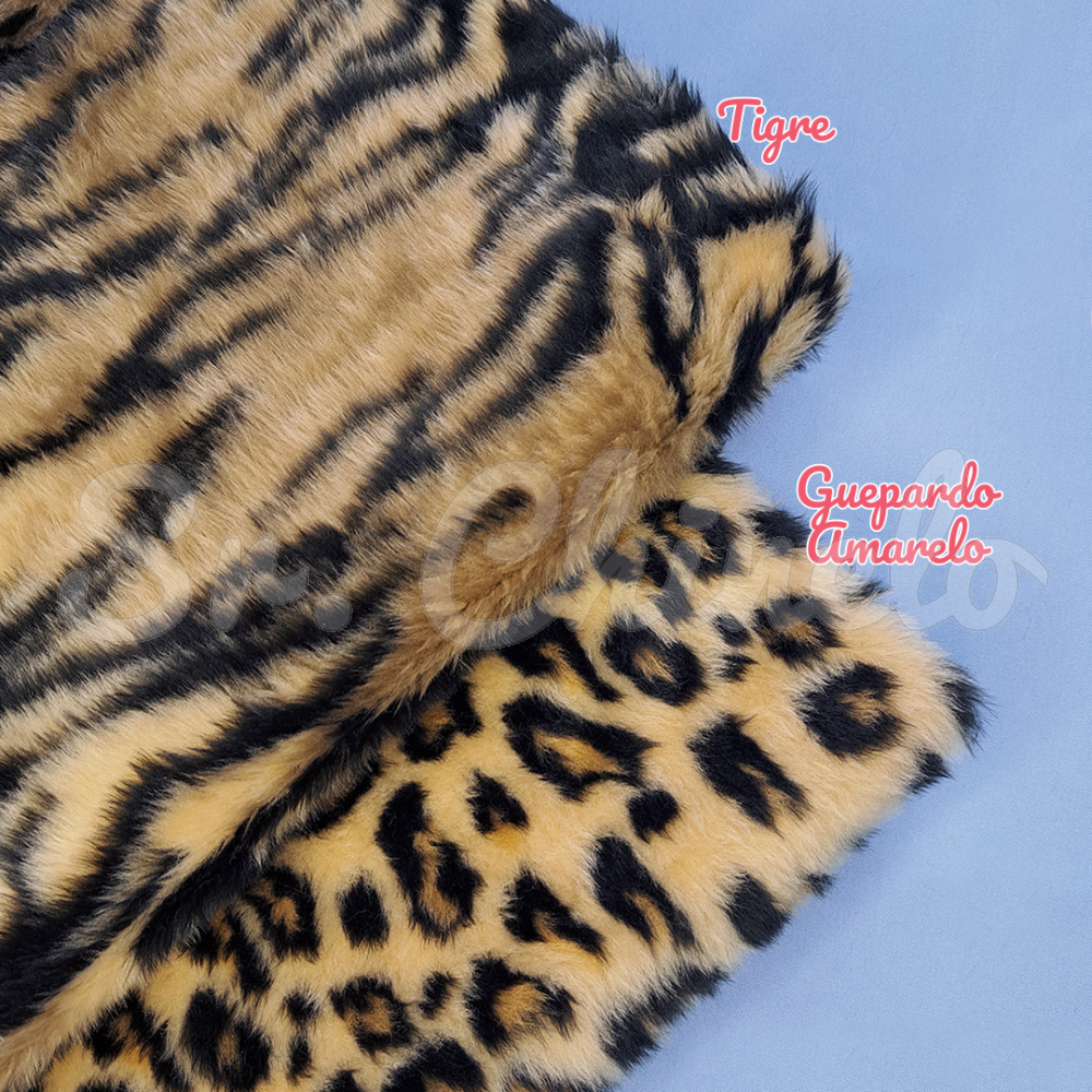 Pelúcia Reality, Estampado Tigre