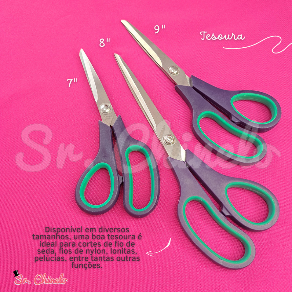 Tesoura uso geral, 8 polegadas, 22cm