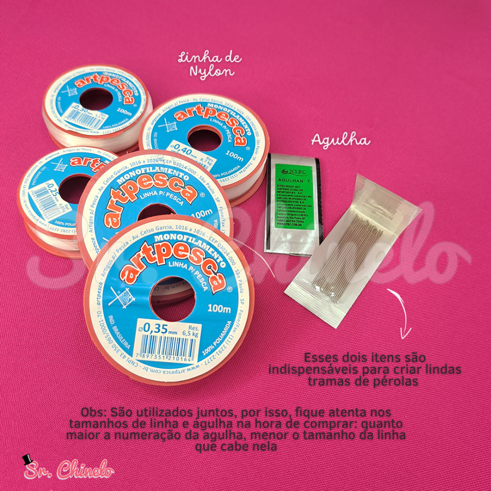 Linha de Nylon, Artpesca, 0.25mm