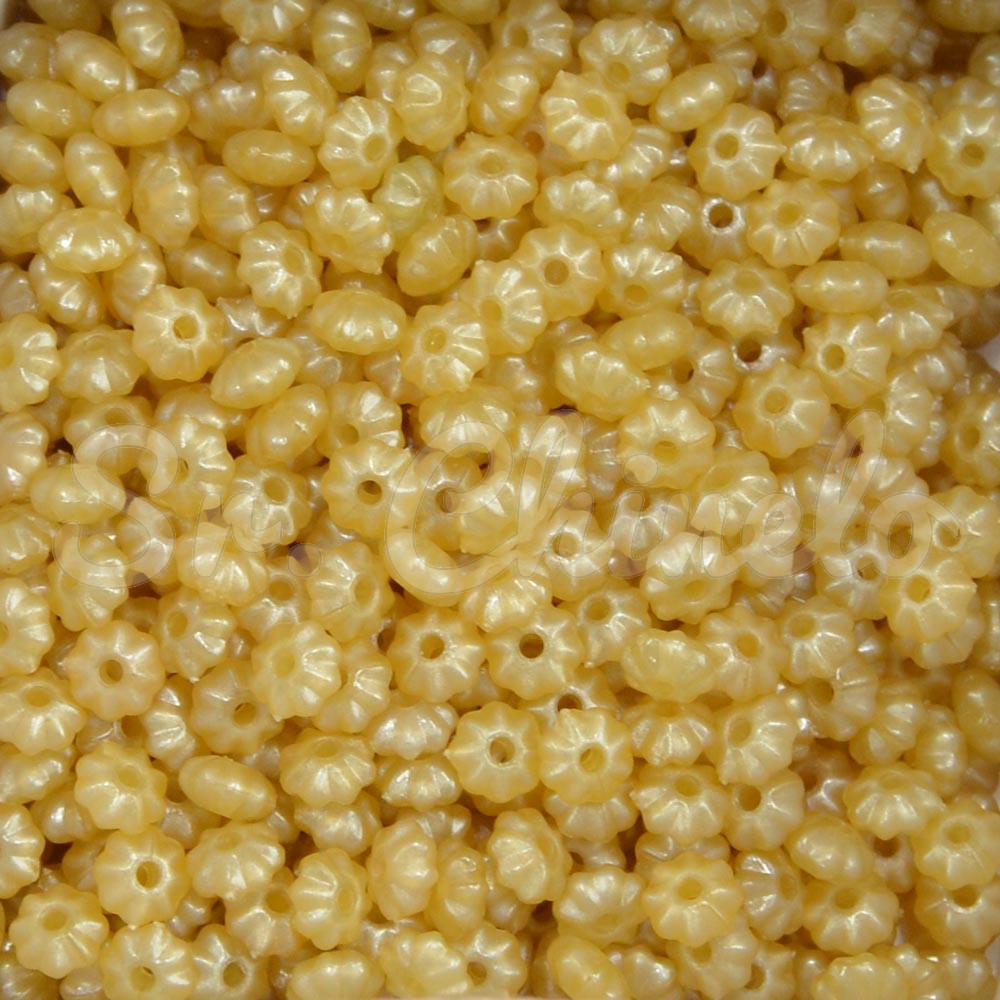 Pitanga de Acrílico, 06mm, Champagne Perolado