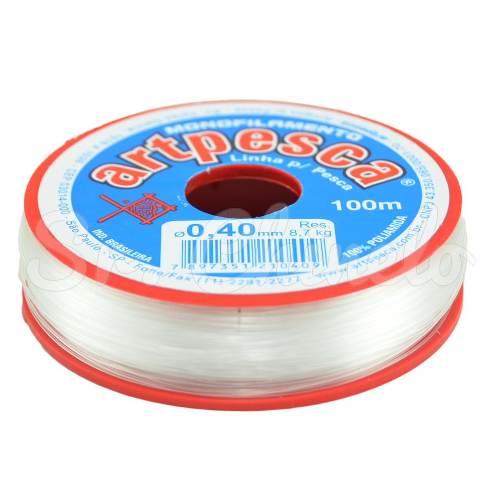 Linha de Nylon, Artpesca, 0.40mm