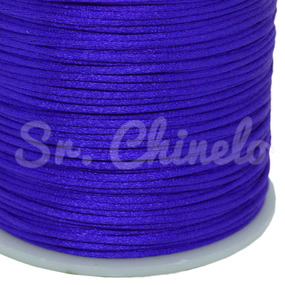 Fio de Seda, 1mm, Azul Royal