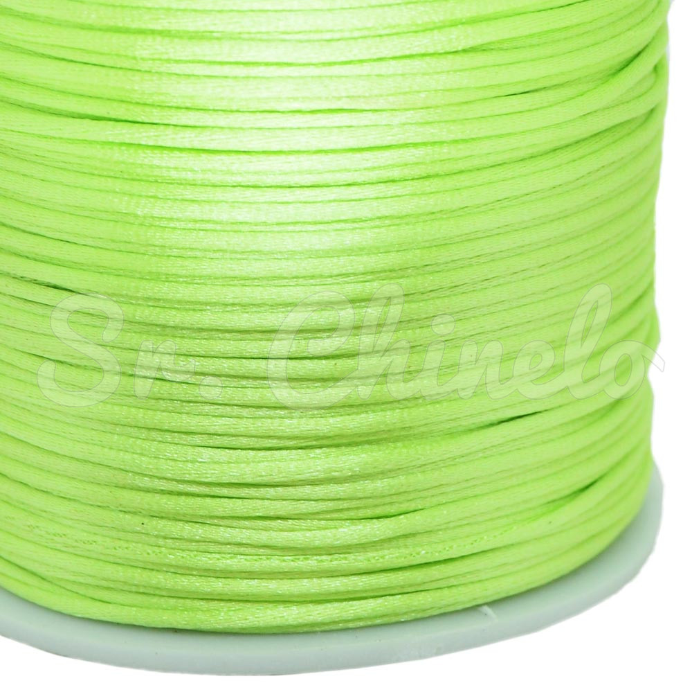 Fio de Seda, 1mm, Verde Claro