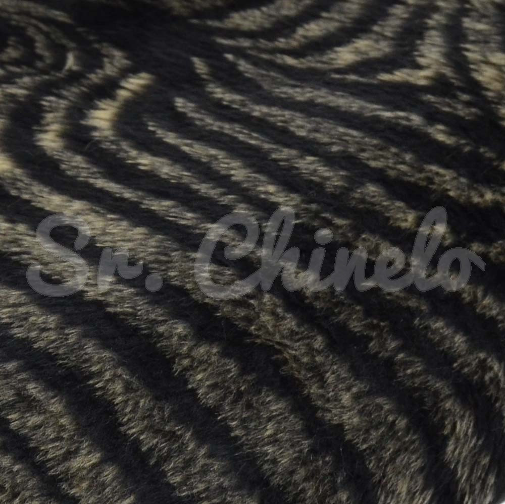 Pelúcia Reality, Estampado Zebra Afro