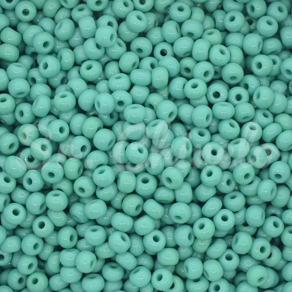 Miçangão Jablonex, 5/0, Turquesa Fosco