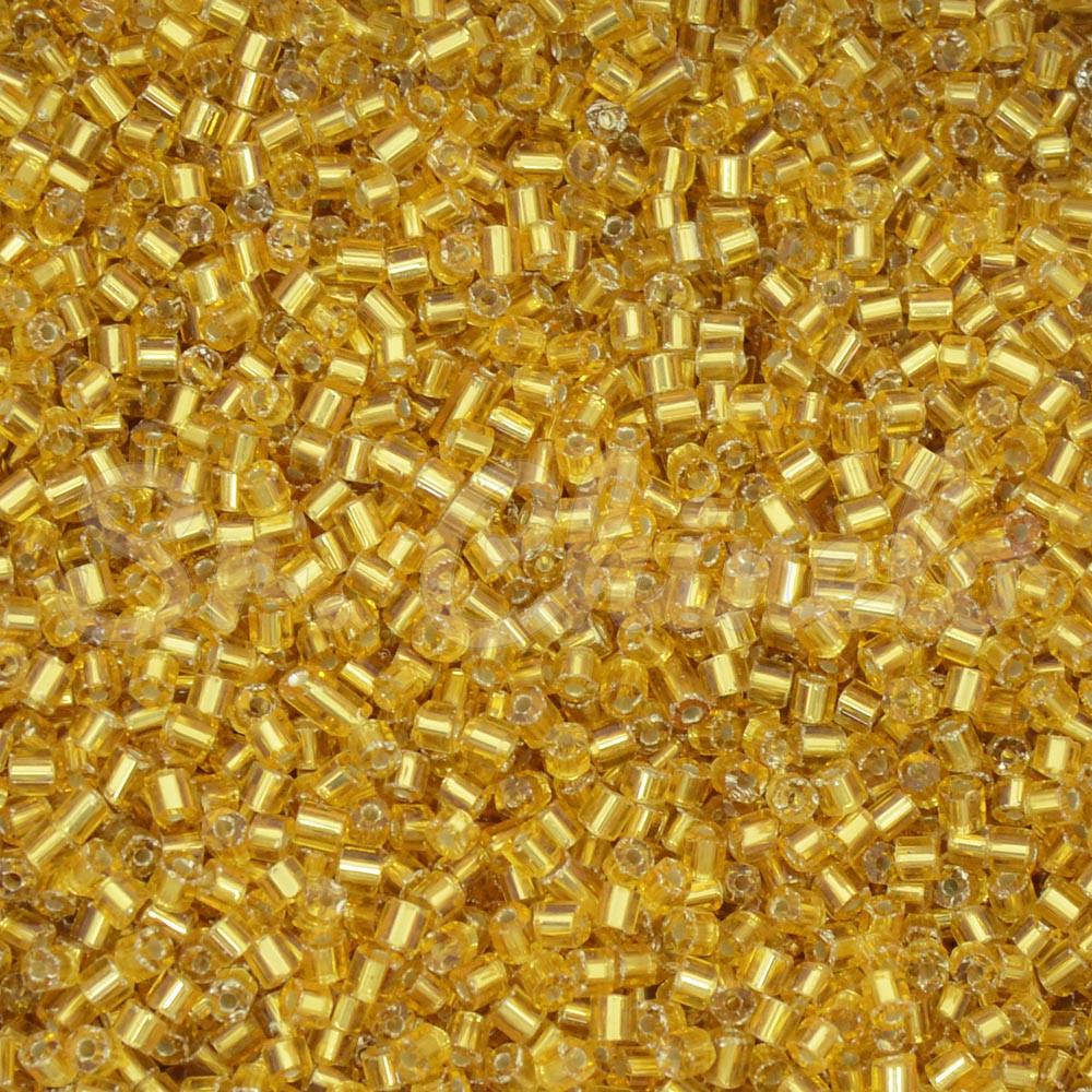 Vidrilho Jablonex, 2x9/0, Ouro Médio Transparente