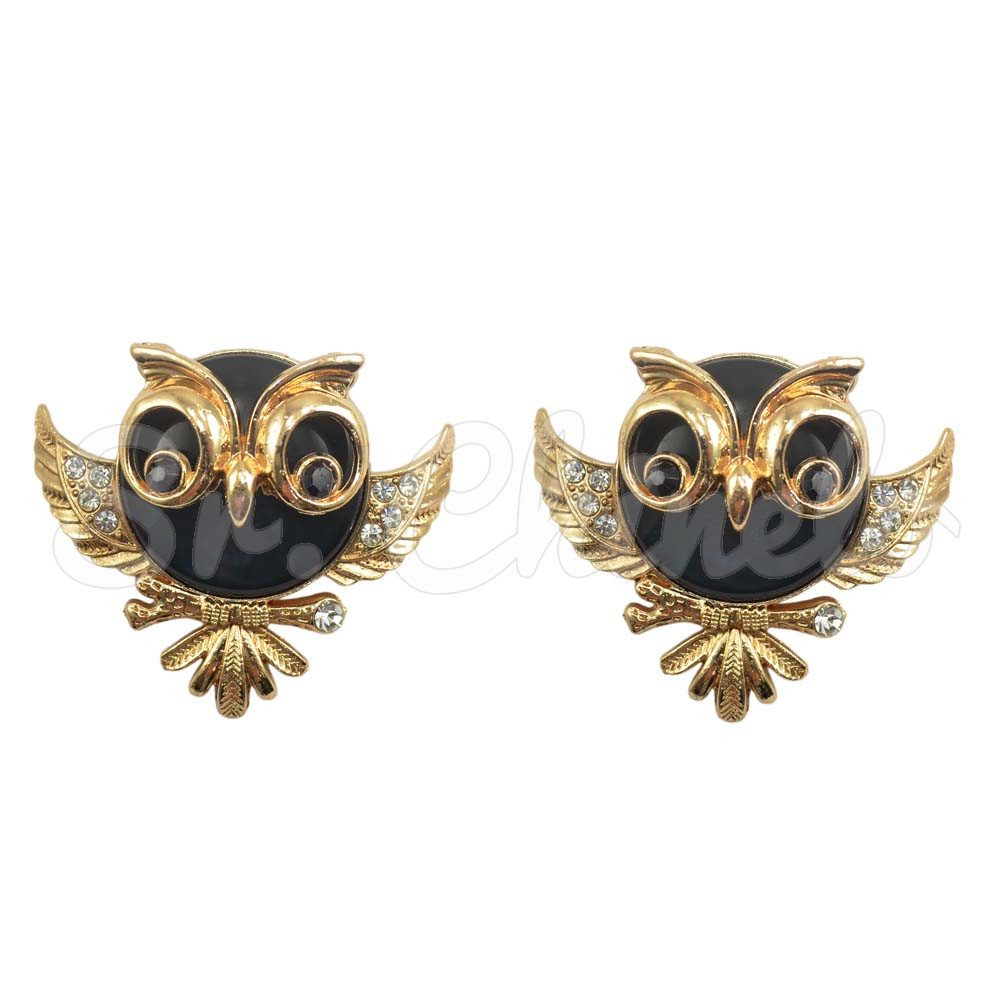 Piercing de Garra, Coruja, Ouro, Preto