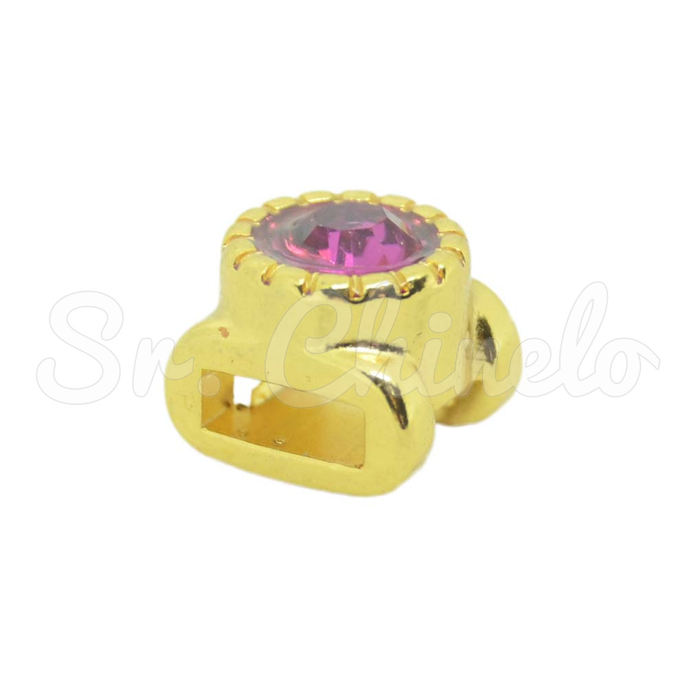 Passante, Ponto de Luz, Ouro, Fuchsia