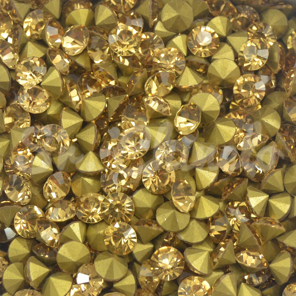 Pedra de Strass, SS28, Light Colorado Topaz