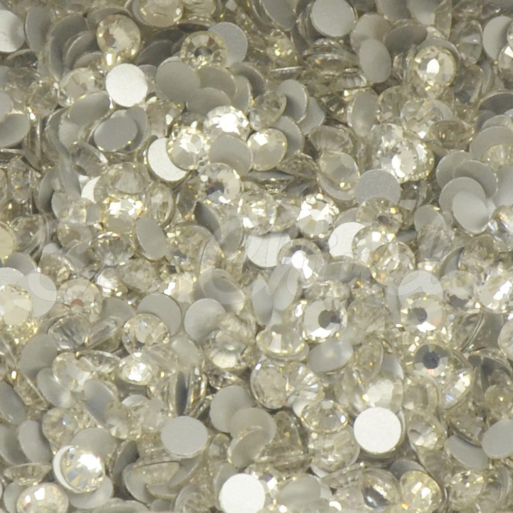 Strass de Base Reta, SS20, Cristal