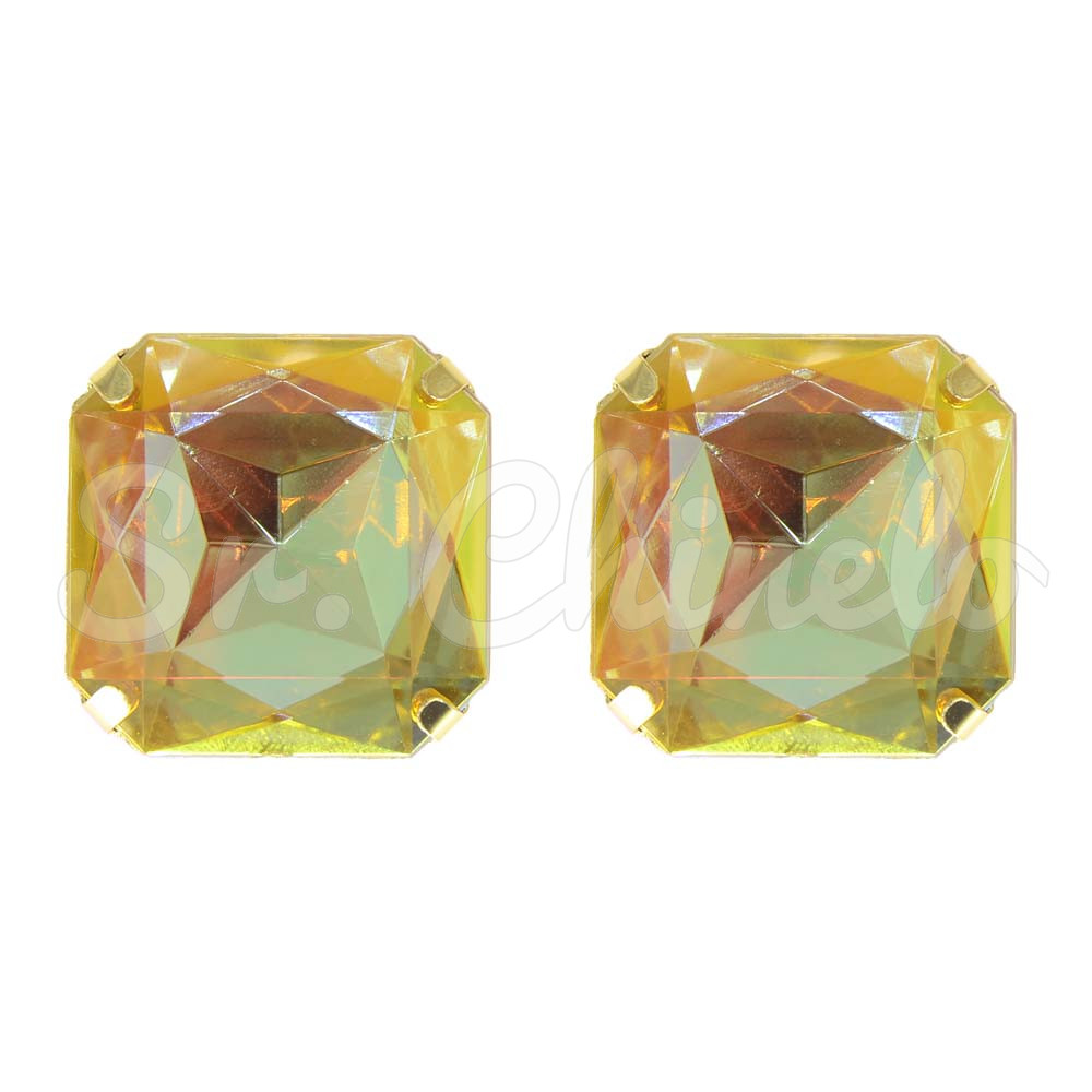 Piercing de Rebite, Quadrado, Rose Gold