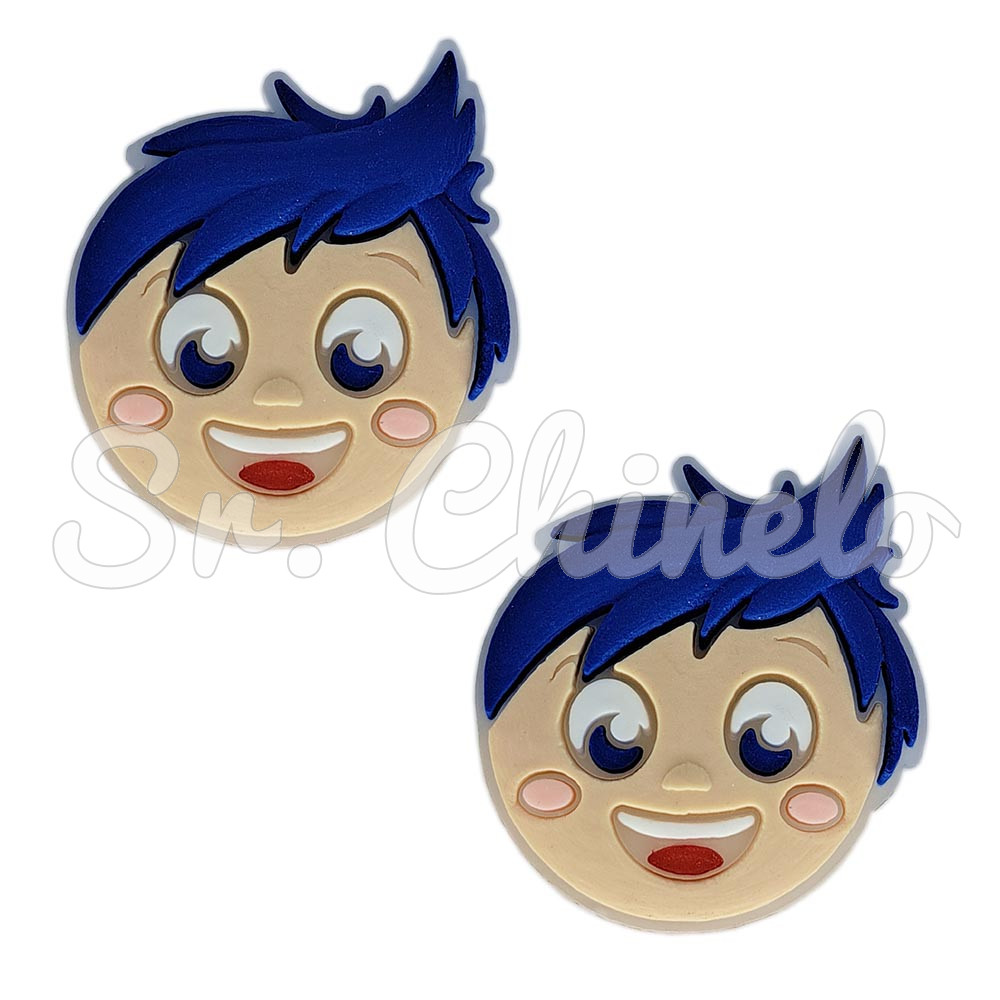 Aplique de Borracha, Divertida Mente, Alegria