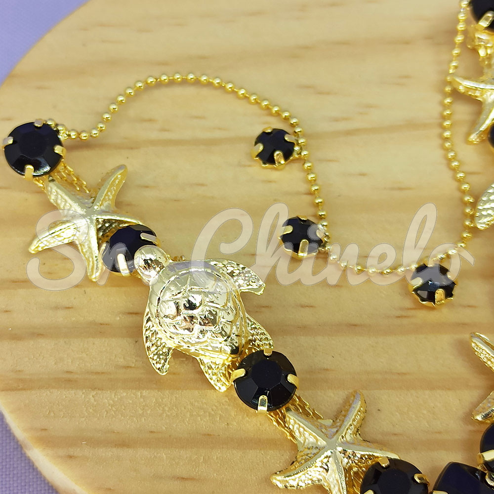 Cabedal Marjorie, Banhado, Preto