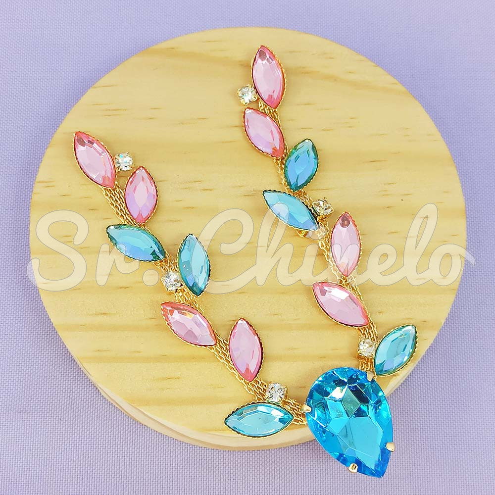 Cabedal Ariane, Banhado, Tiffany/Rosa