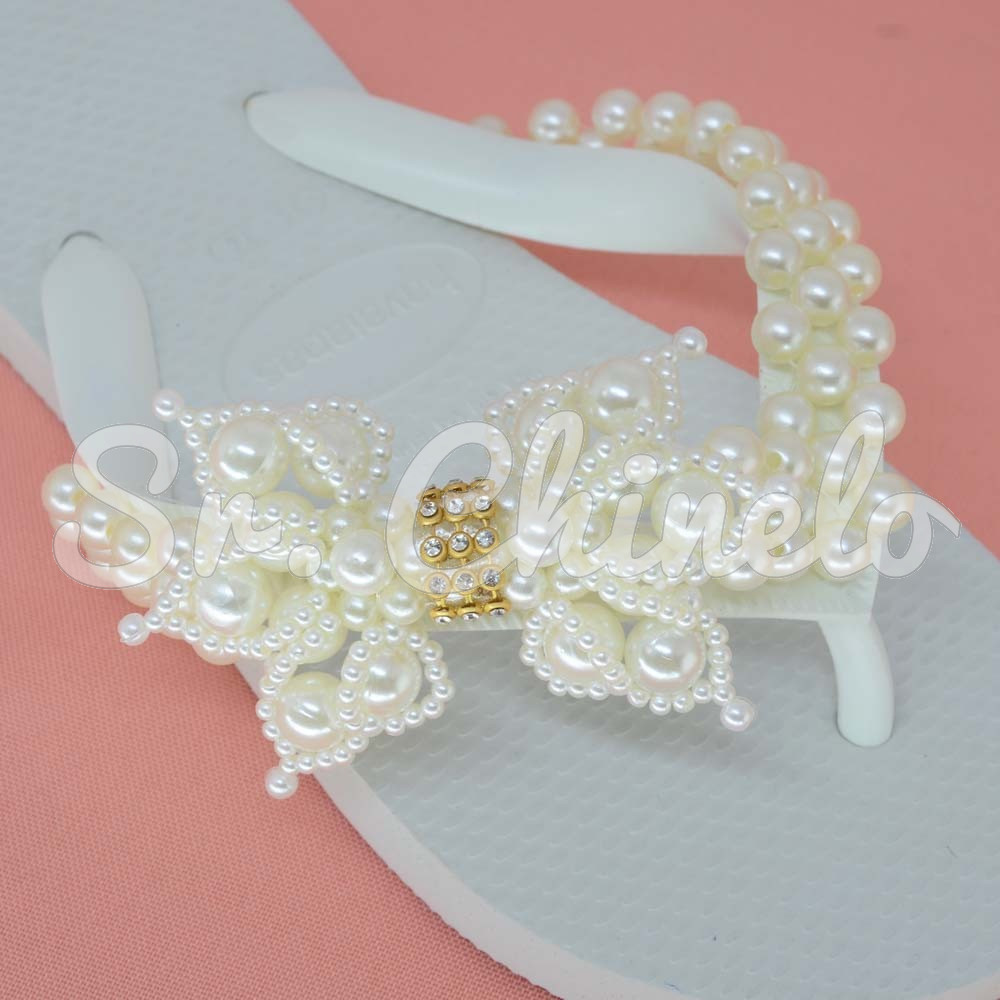 Trama de Pérolas Azaleia, Branco