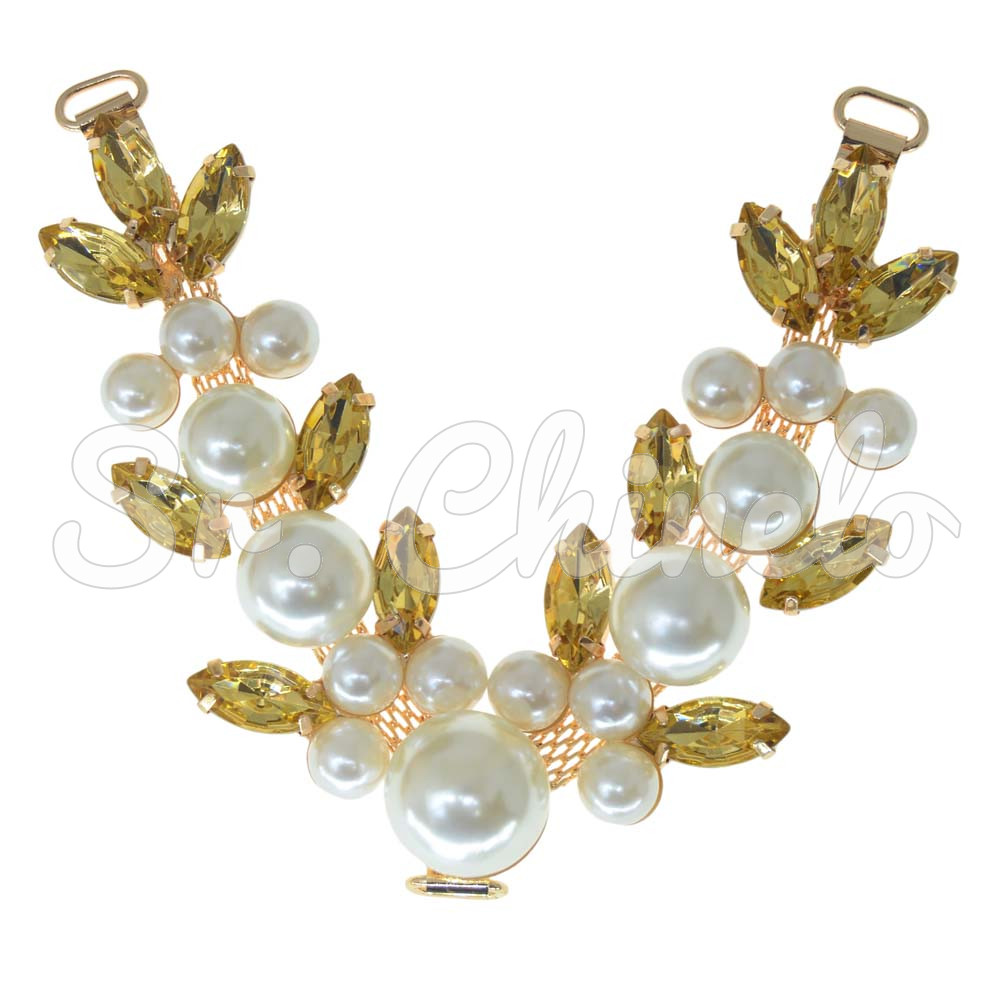 Cabedal Pérola, Passante, Dourado