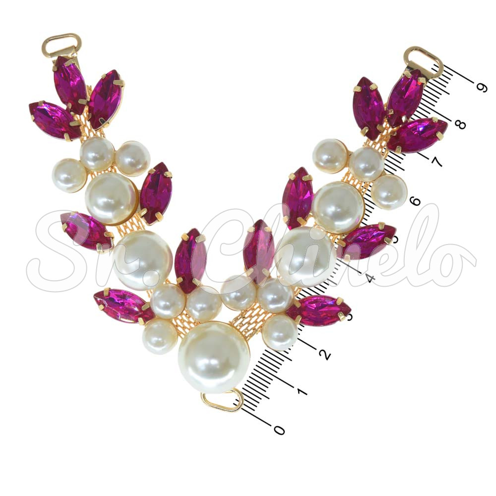 Cabedal Pérola, Passante, Pink