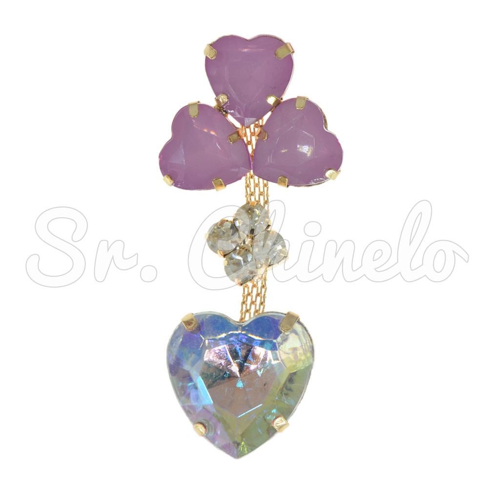 Cabedal Carla, Rebite, Furtacor/Rosa Claro