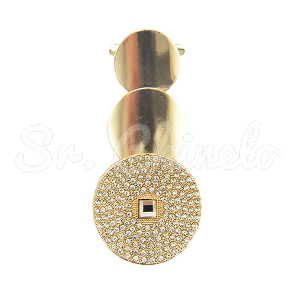 Cabedal Três Esferas, Garra, Ouro