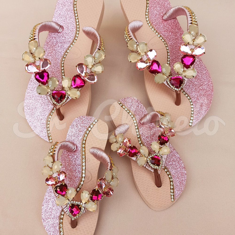 Cabedal Infantil Amanda, Banhado, Rebite, Unicórnio