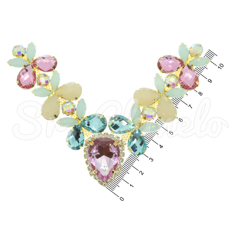 Cabedal Vanessa, Banhado, Rebite, Unicórnio