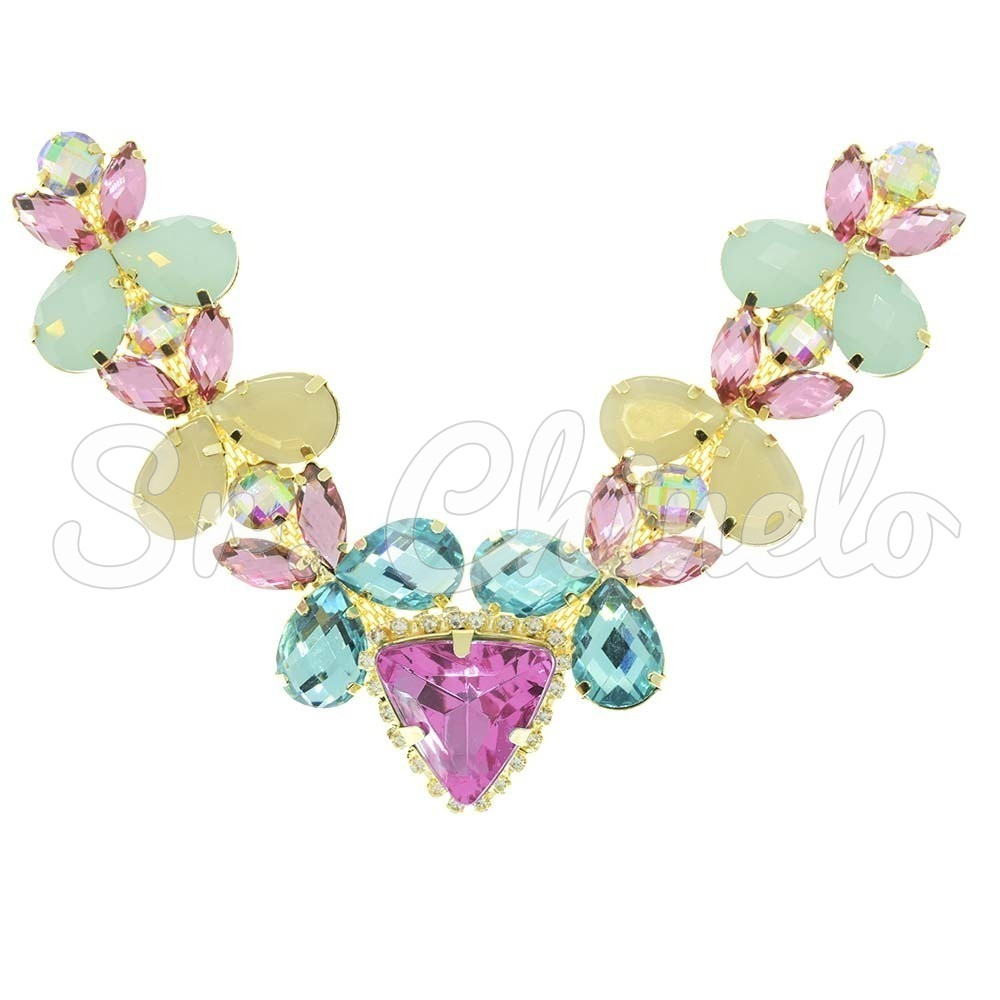 Cabedal Vanessa, Banhado, Rebite, Unicórnio