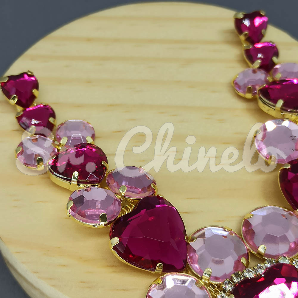 Cabedal Laura, Banhado, Pink/Rosa Claro