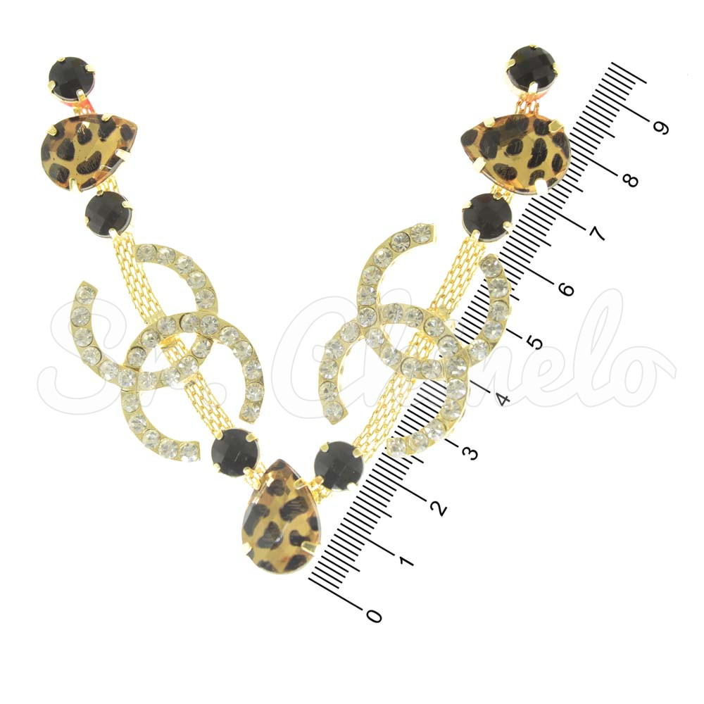 Cabedal Chanelle, Banhado, Rebite, Onça