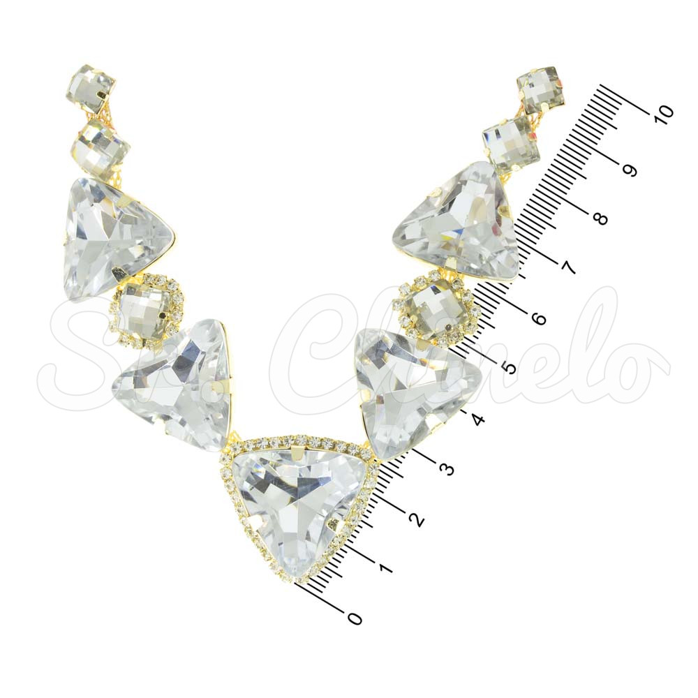 Cabedal Denise, Banhado, Rebite, Cristal