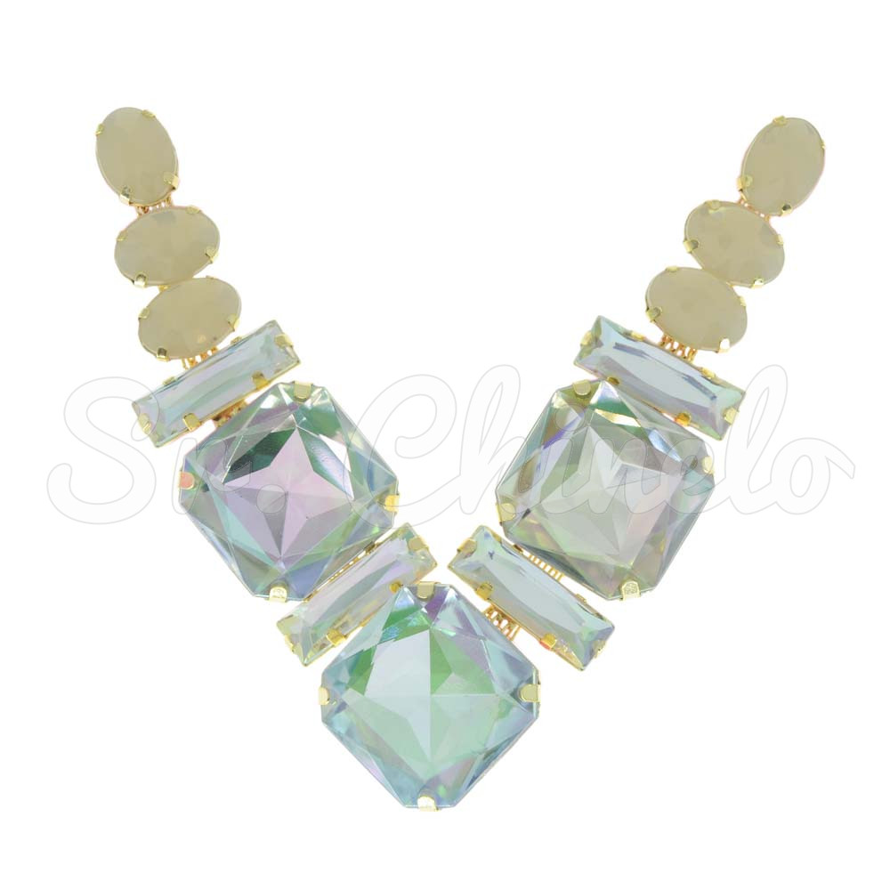 Cabedal Martina, Banhado, Rebite, Bege Opal/Furtacor