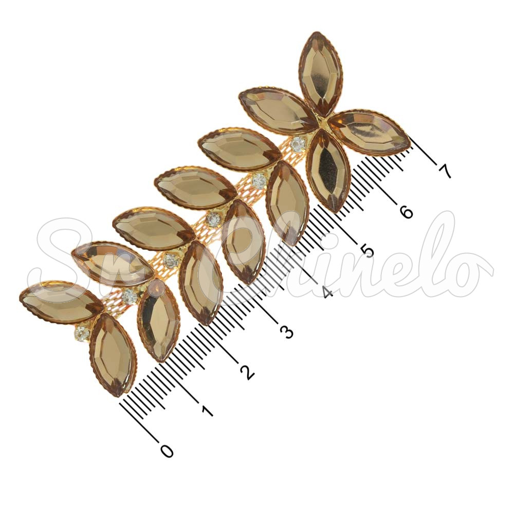 Cabedal Mariah, Banhado, Rebite, Marrom