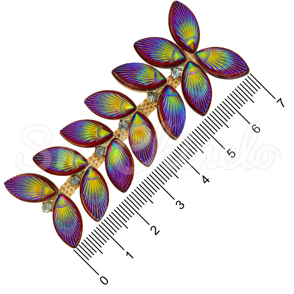 Cabedal Mariah, Banhado, Rebite, Vermelho Furtacor