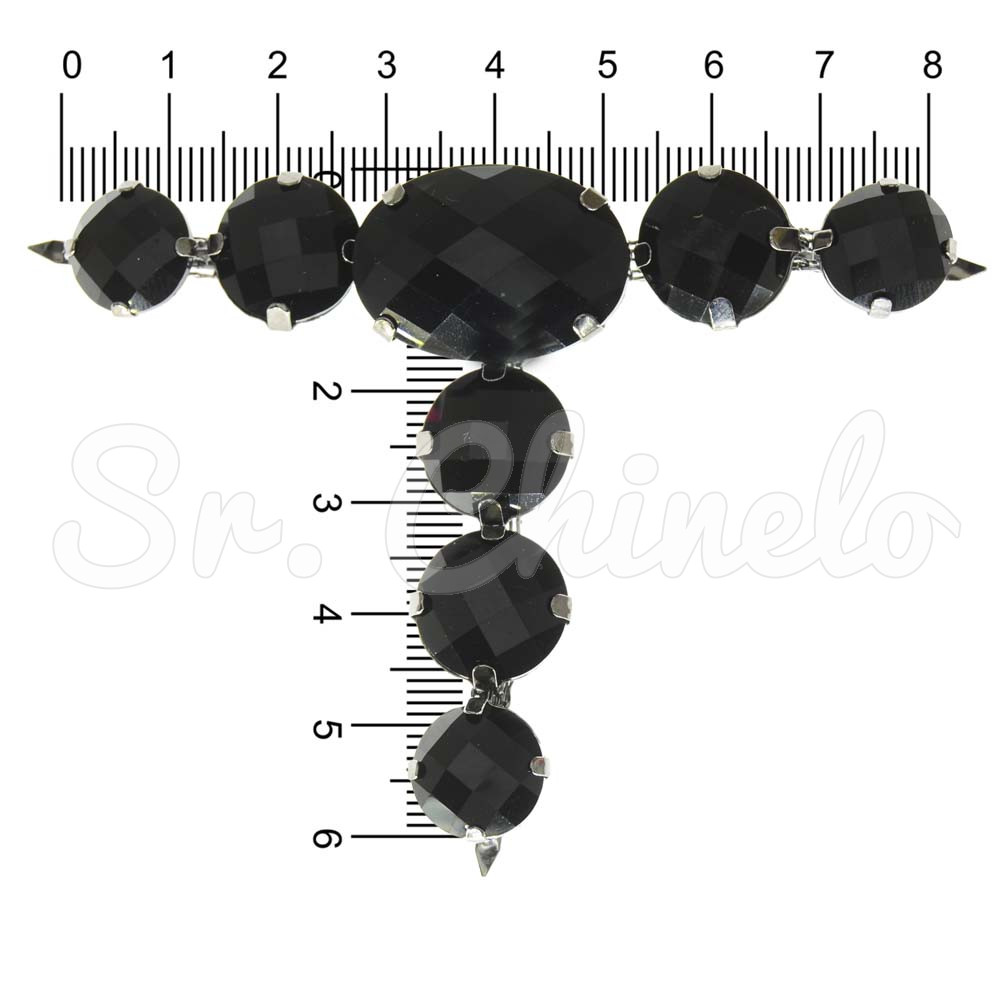 Cabedal Mila, Banhado, Garra, Preto