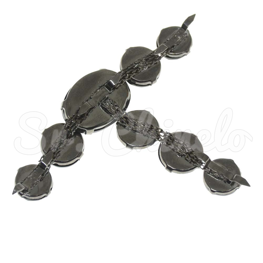 Cabedal Mila, Banhado, Garra, Preto