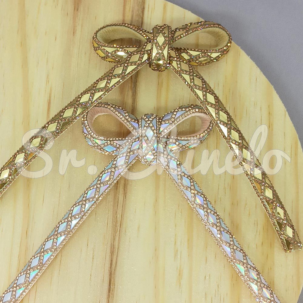 Cabedal 74005 Laço Meia Cana 10mm, Tecido, Rosé/Furtacor