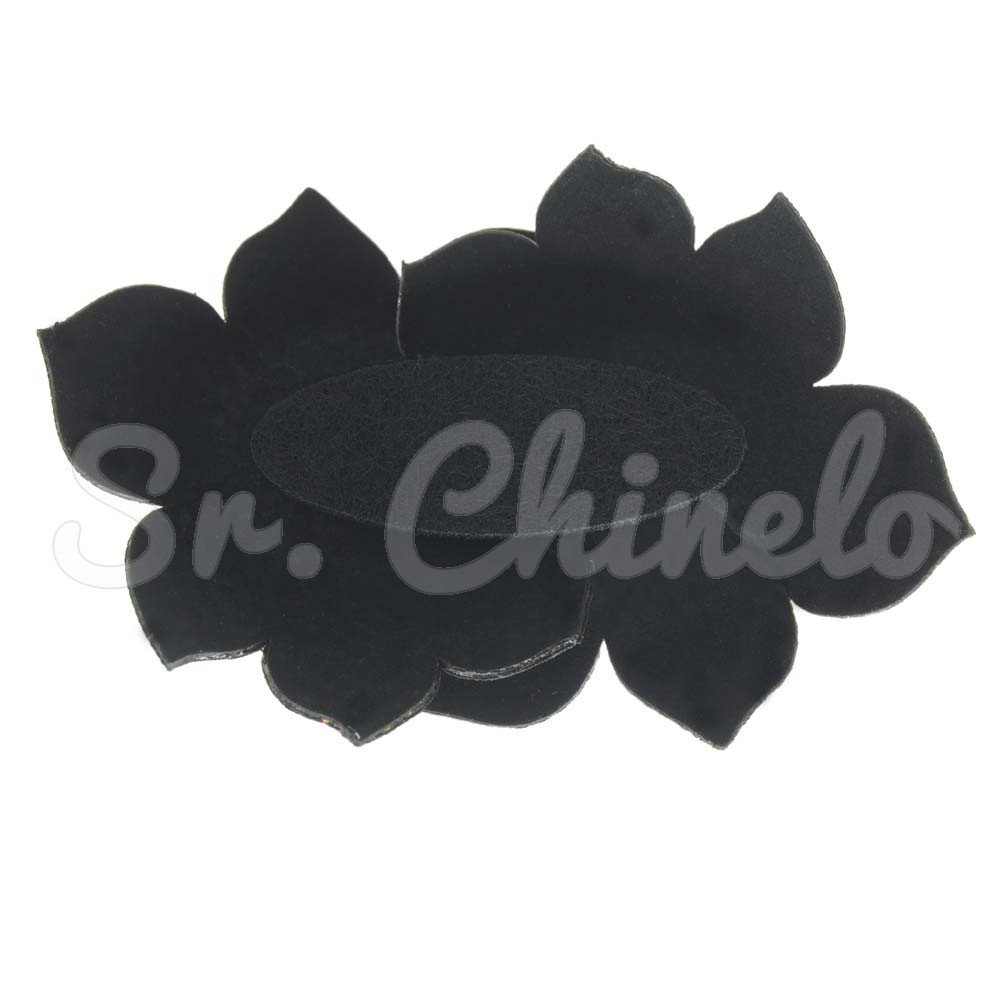 Cabedal Flor Dupla, Tecido, Colorido