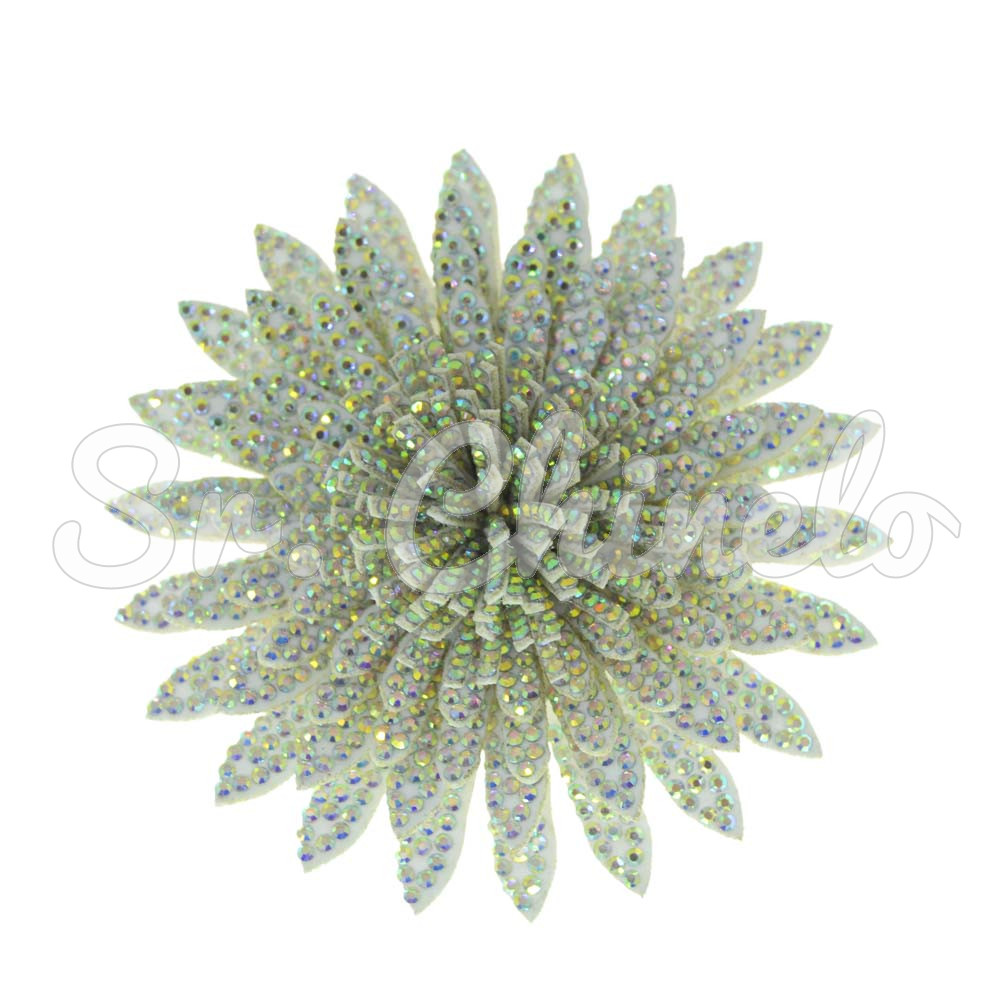 Cabedal Flor de Lótus, Tecido, Cristal/Furtacor