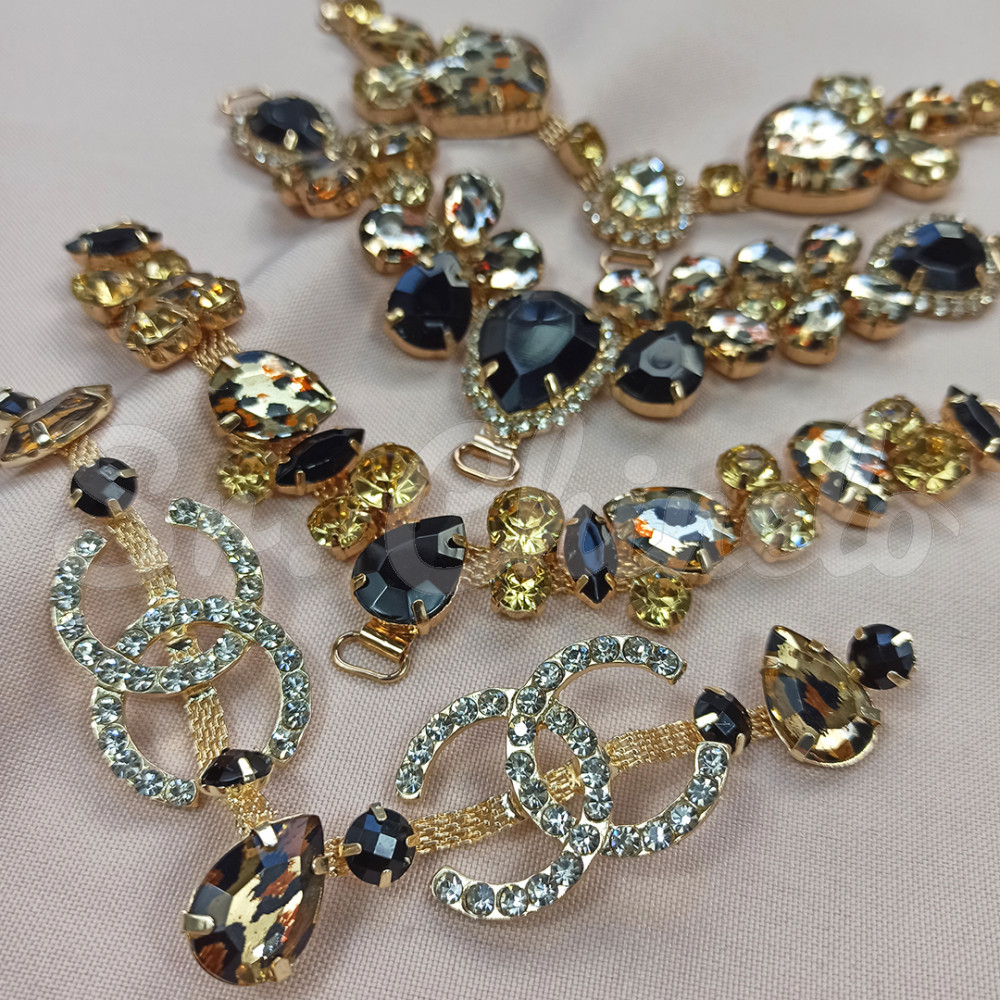 Cabedal Chanelle, Banhado, Rebite, Onça