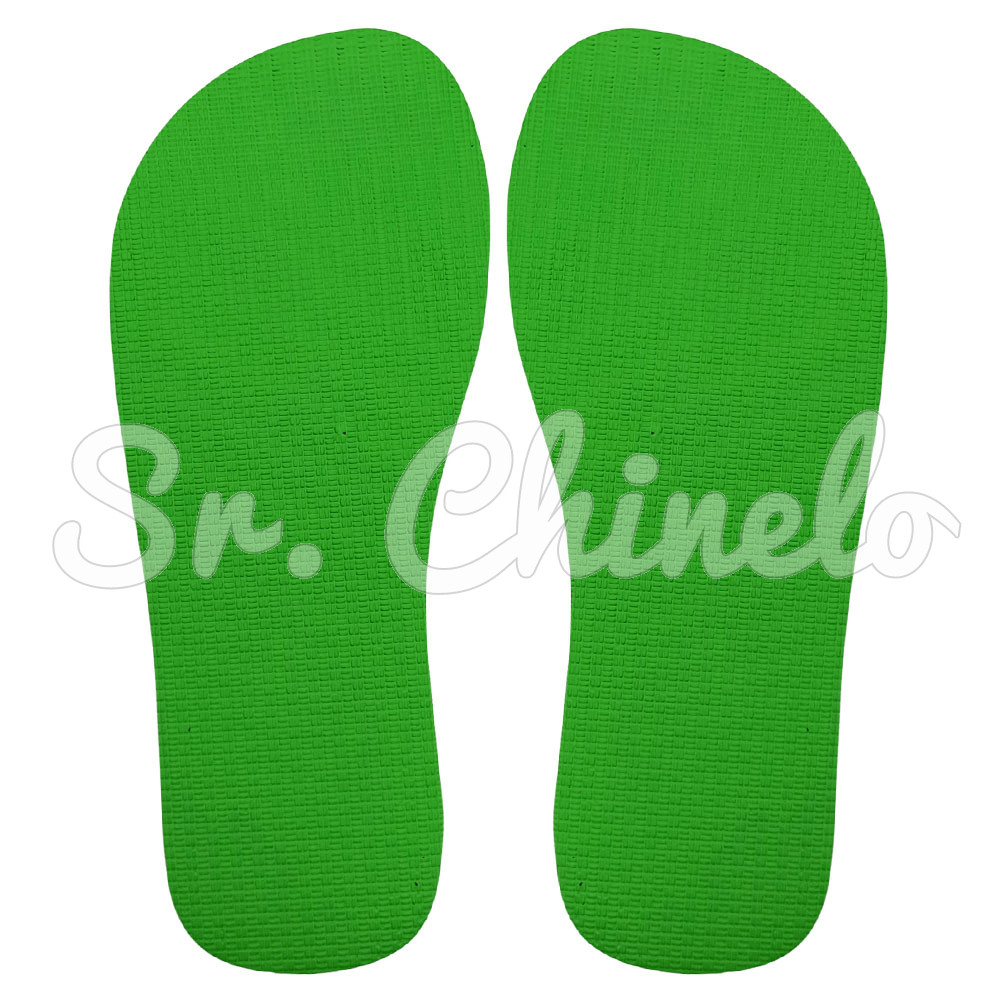 Sola Basic, 100% Borracha, Verde Limão