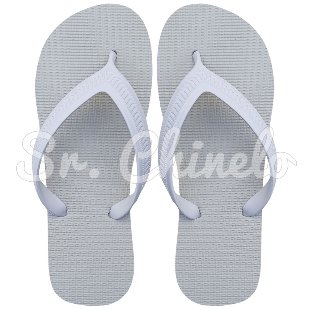 Chinelo Delta, Sr. Chinelo, 100% Borracha, Branco