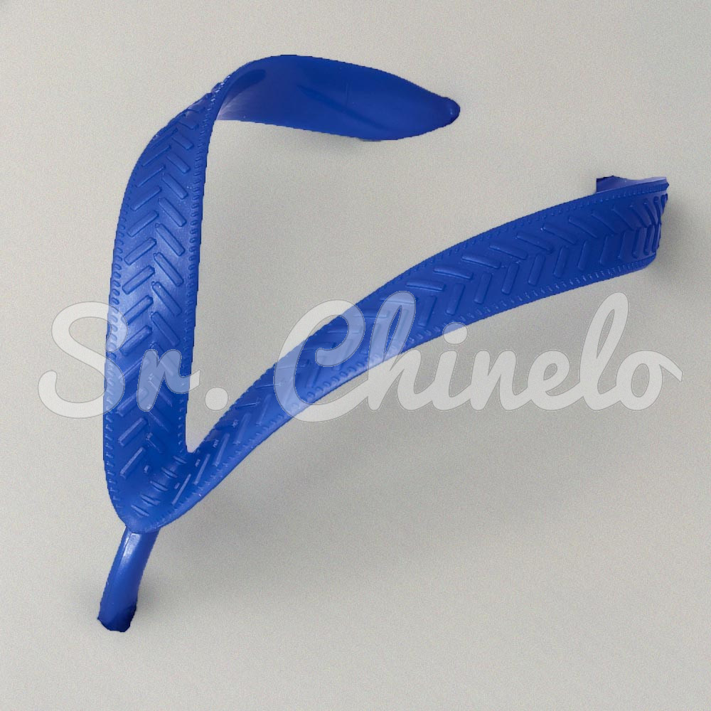 Correia Larga para Chinelo, Azul Bic