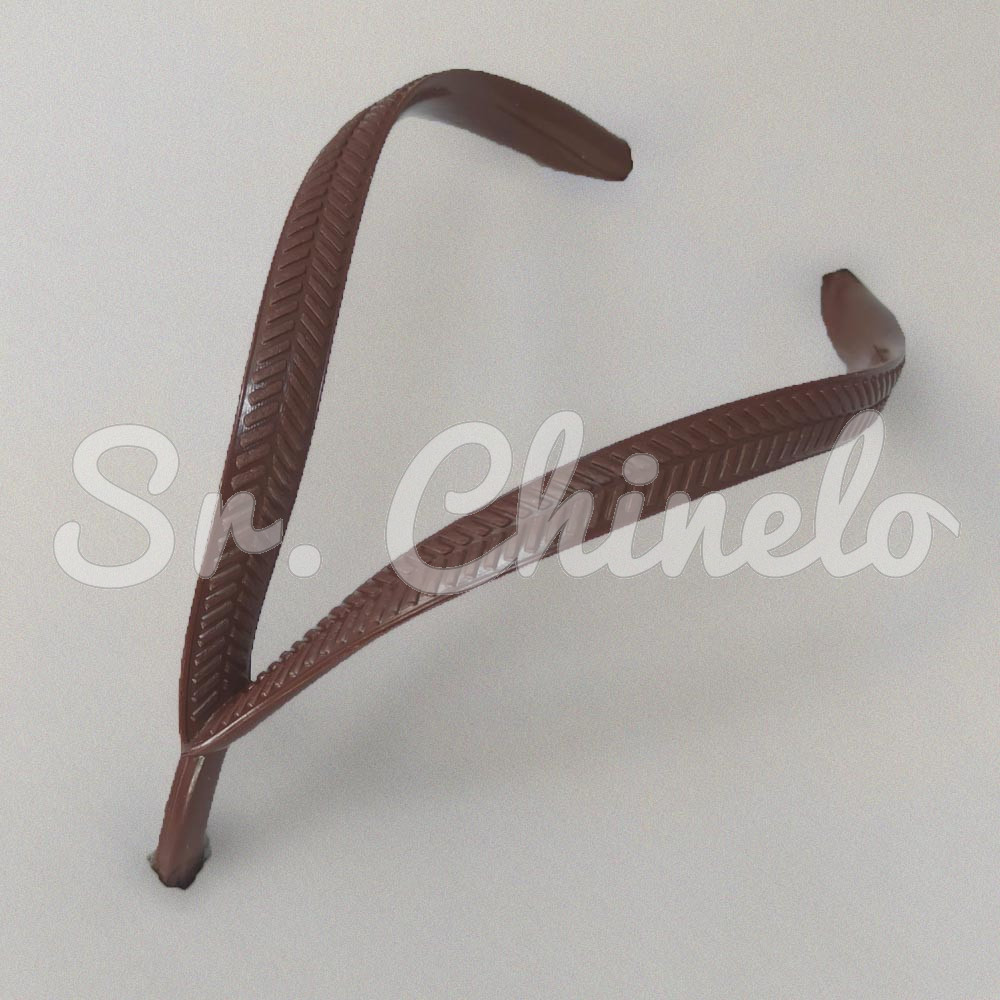 Correia Slim para Chinelo, Marrom