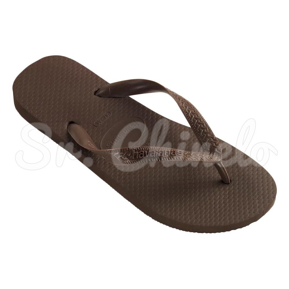 Sandálias Havaianas Top, Café