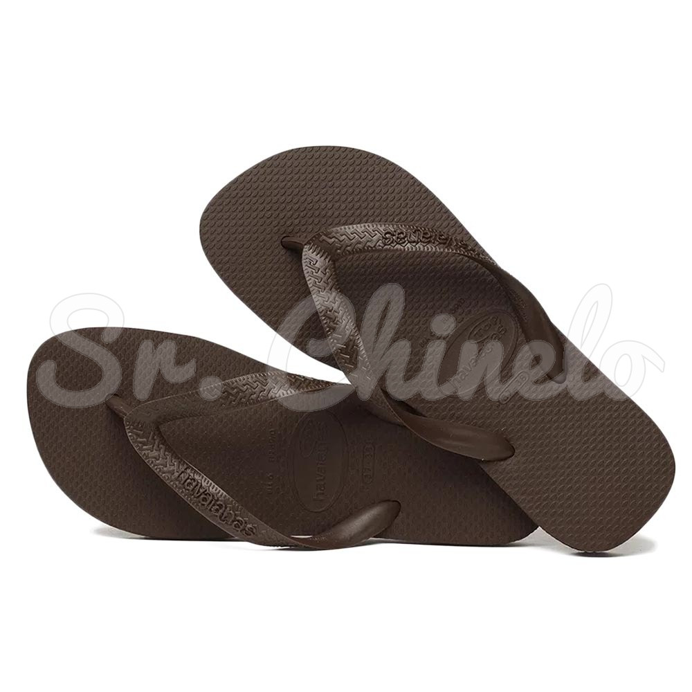 Sandálias Havaianas Top, Café