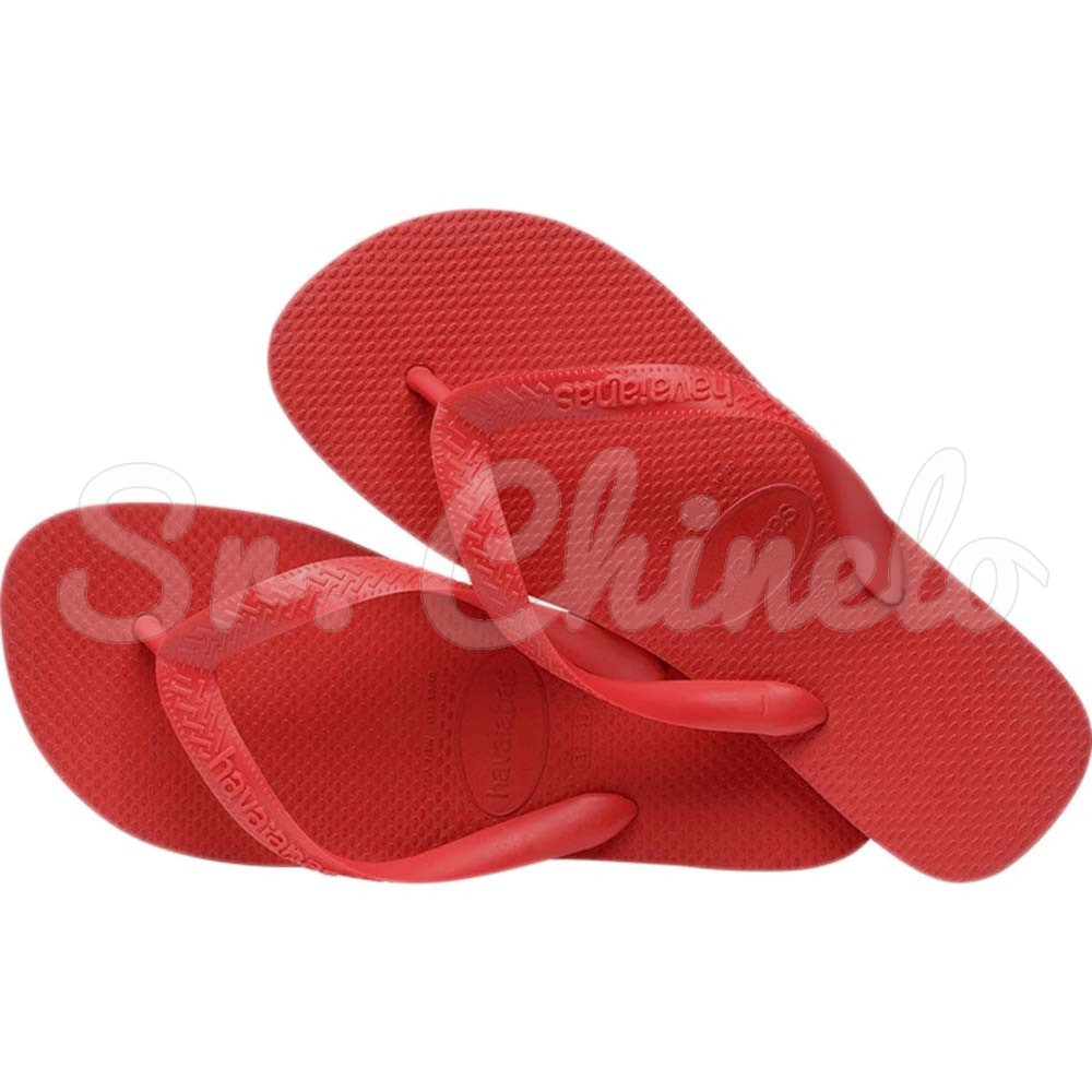 Sandálias Havaianas Top, Vermelho Rubi